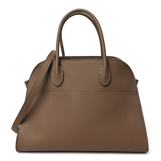 Matte Grained Calfskin Soft Margaux 12 Chevre