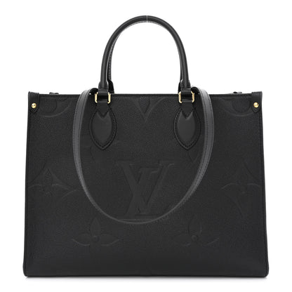 Louis Vuitton Empreinte Monogram Giant Onthego MM Black 1 of 9