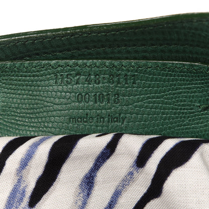 Balenciaga Agneau Lizard Embossed City Cypress 9 of 11