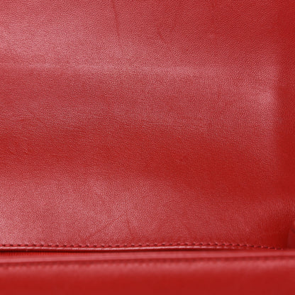 Chanel Lambskin Quilted Small Boy Flap Red 11 of 12