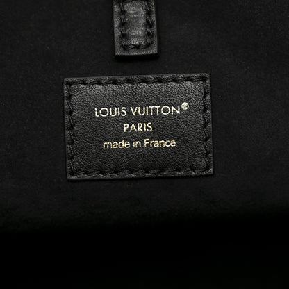 Louis Vuitton Lambskin Embossed Monogram Coussin Bucket Black 6 of 9