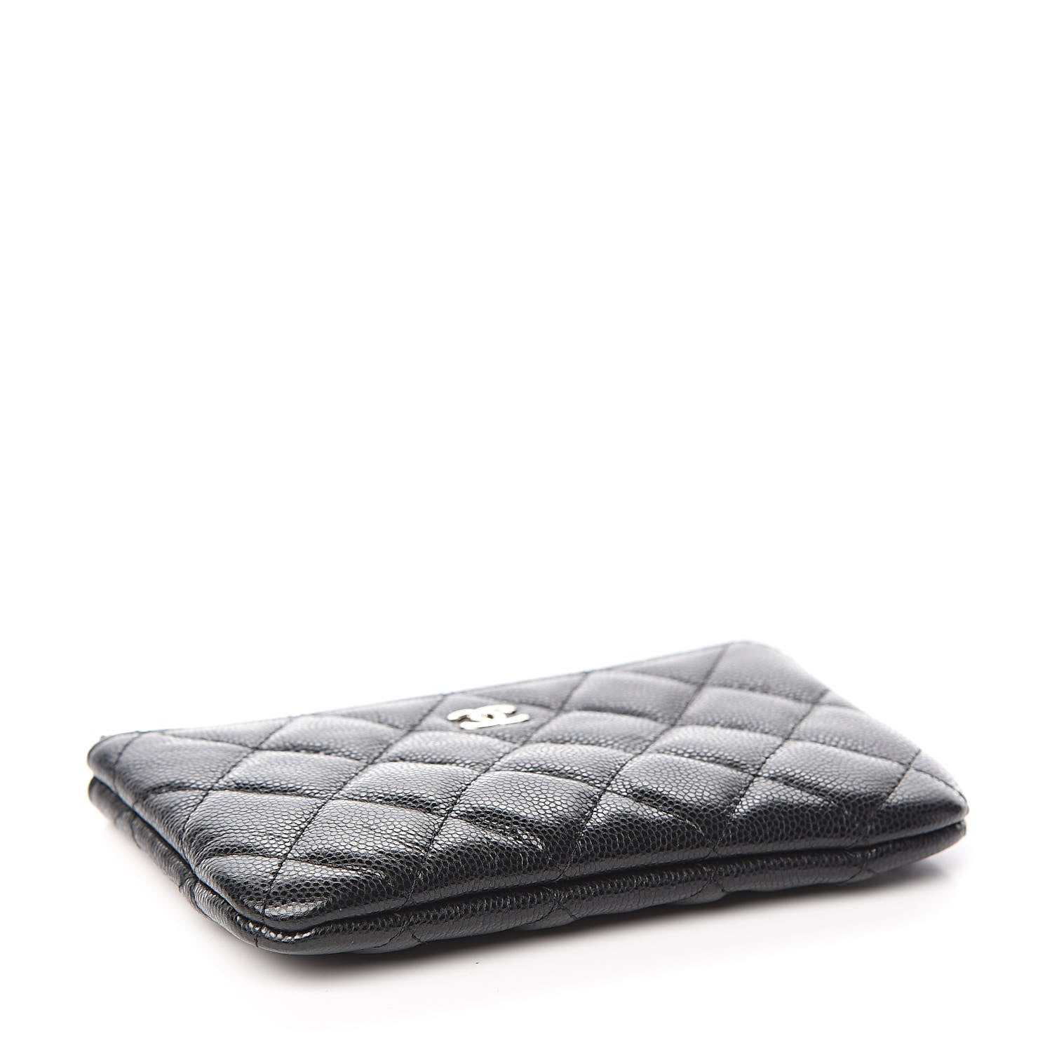Chanel Caviar Quilted Small Cosmetic Case Black 4 of 8