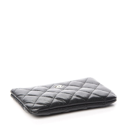 Chanel Caviar Quilted Small Cosmetic Case Black 4 of 8