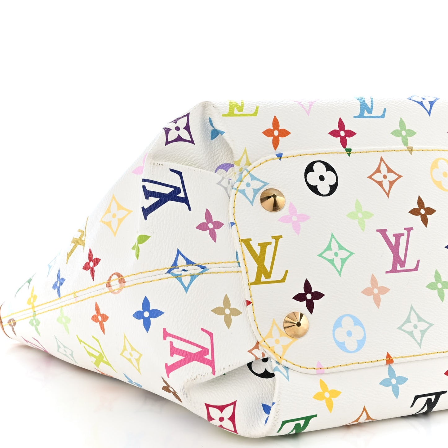 Monogram Multicolor Annie MM White