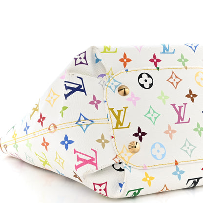 Louis Vuitton Monogram Multicolor Annie MM White 9 of 12