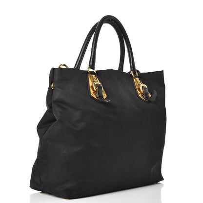 Prada Tessuto Nylon Tote Nero Black 3 of 23