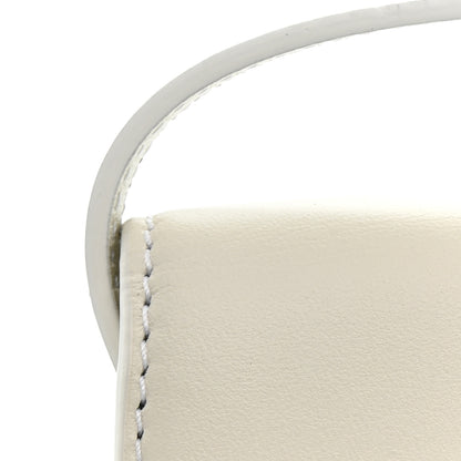 Jacquemus Smooth Calfskin Le Bambino Long White 10 of 10
