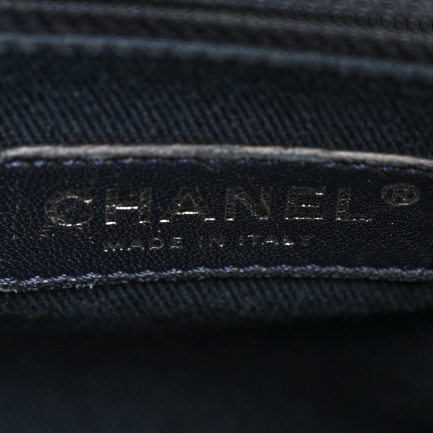 Chanel Canvas Large Deauville Backpack Denim Blue 6 of 15