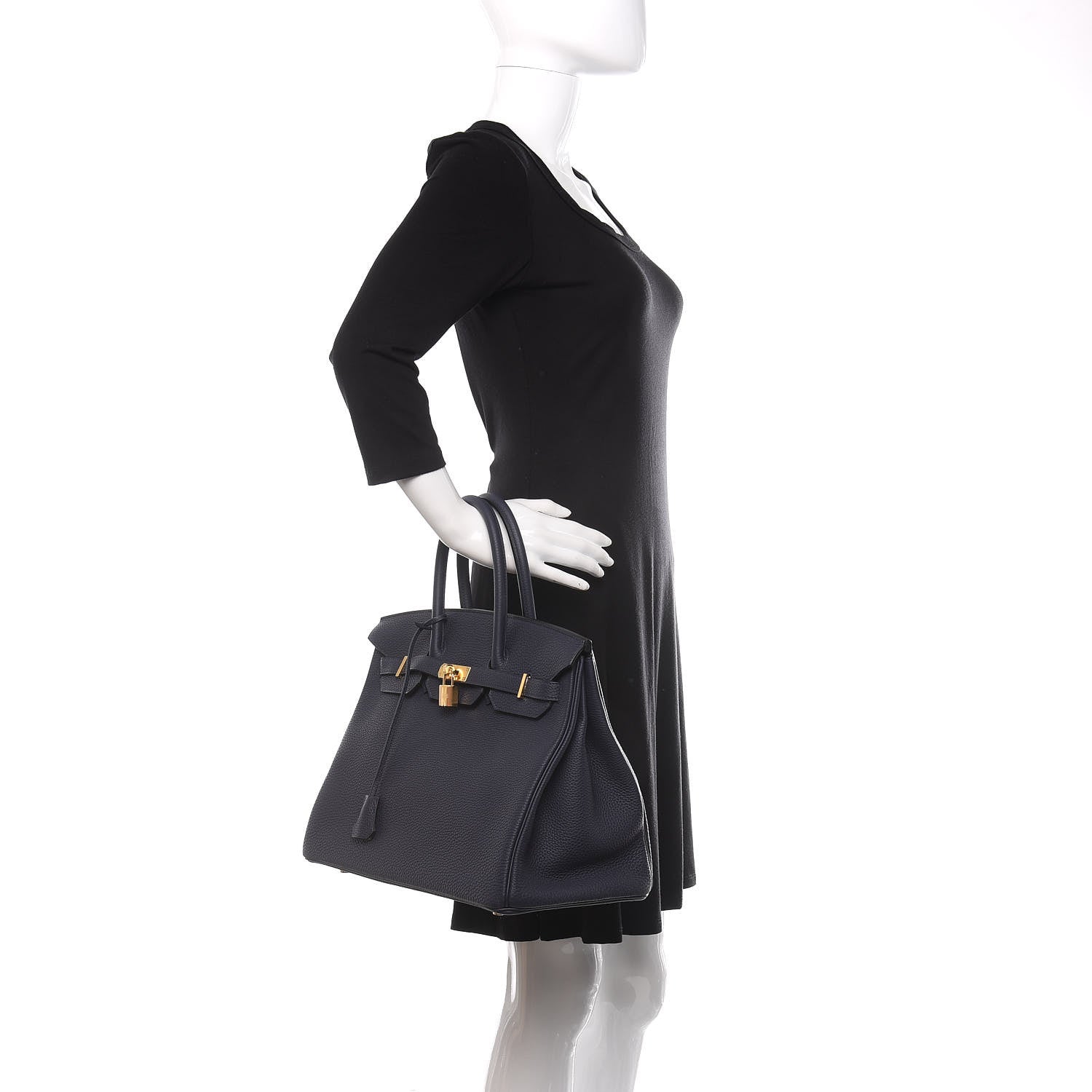 Hermes Togo Birkin 35 Bleu Nuit 2 of 11