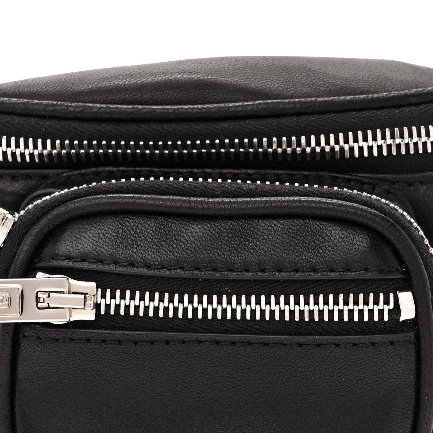 Alexander Wang Lambskin Mini Attica Belt Bag Black 7 of 9