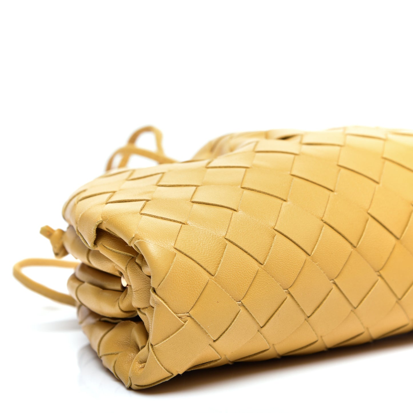 Nappa Intrecciato The Mini Pouch Buttercup