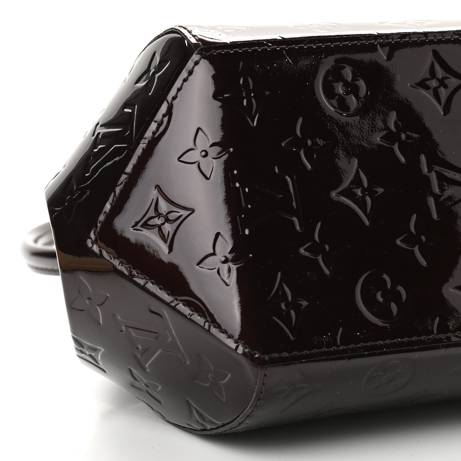 Louis Vuitton Vernis Sherwood PM Amarante 8 of 9