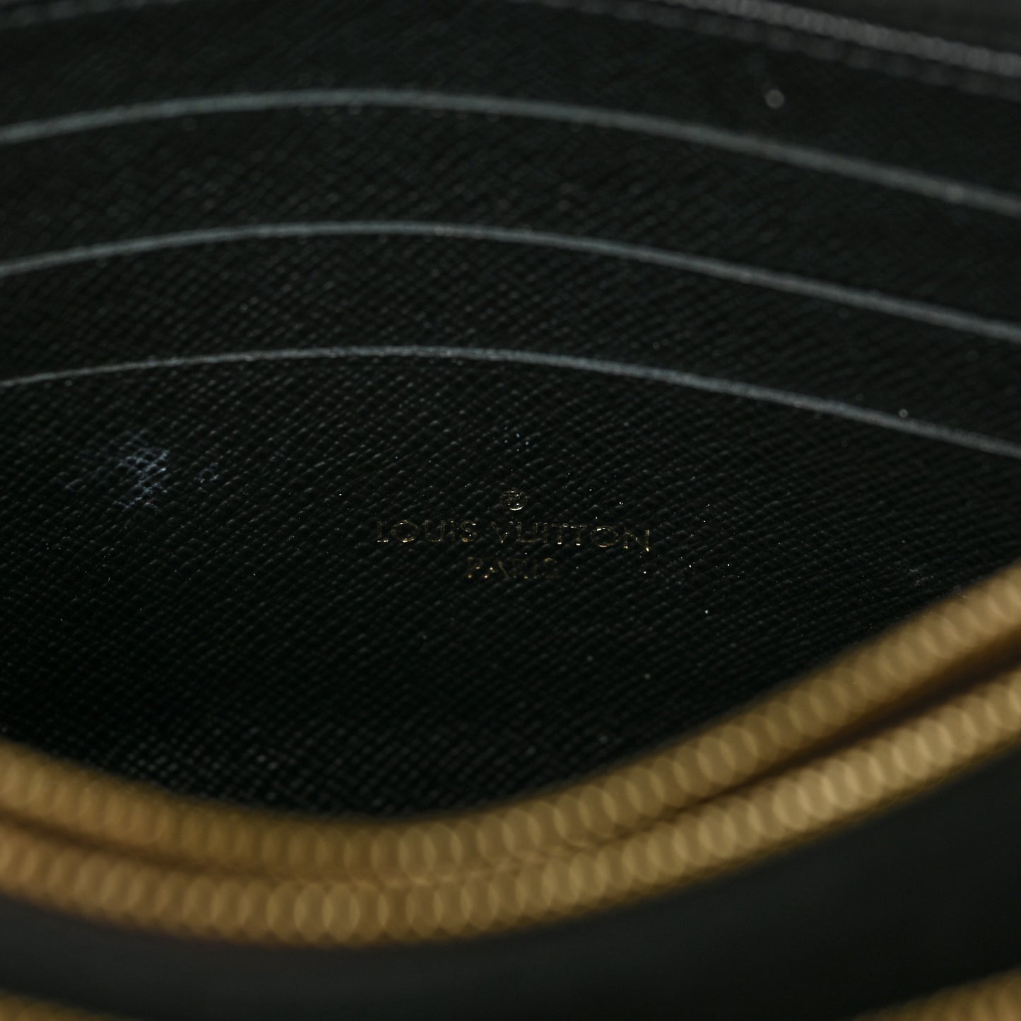 Reverse Monogram Giant Double Zip Pochette