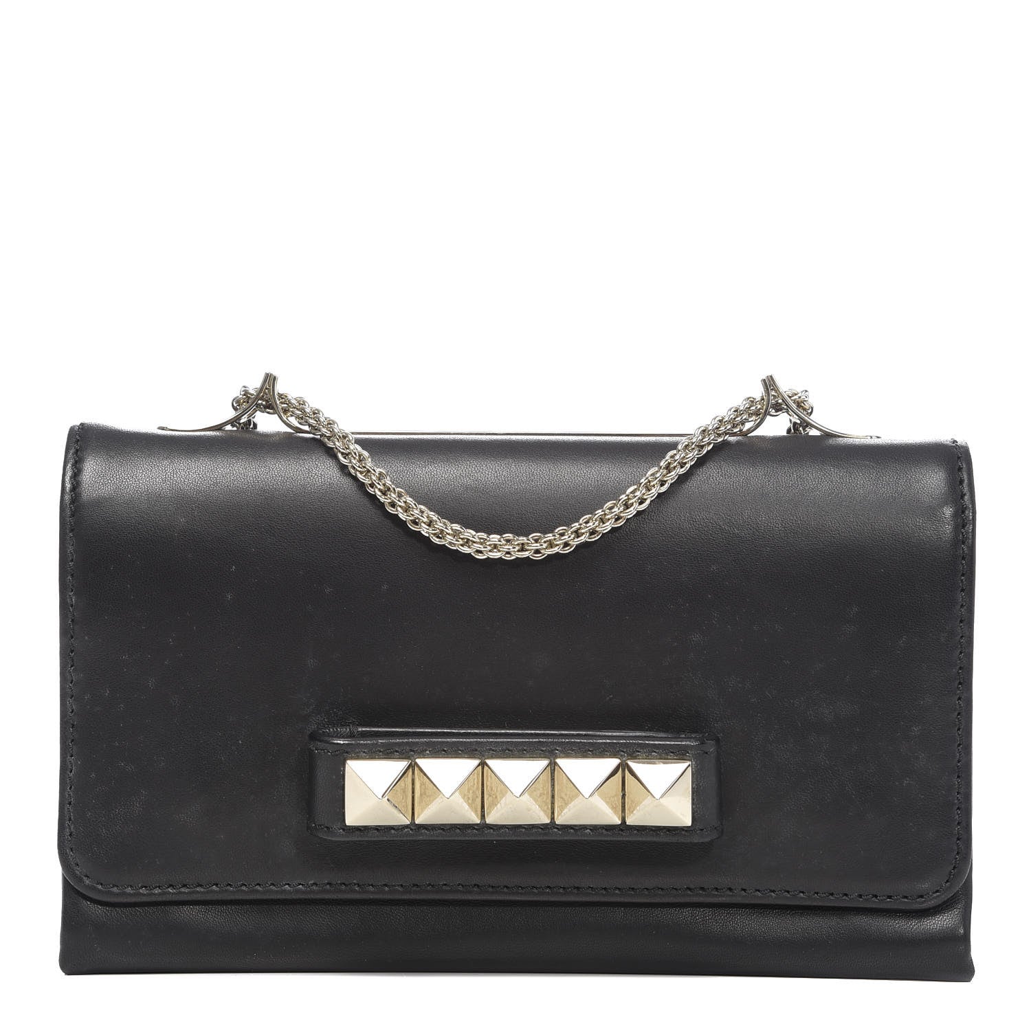 Valentino Garavani Nappa Va Va Voom Shoulder Bag Black 1 of 13