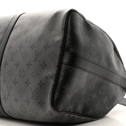 Louis Vuitton Reverse Monogram Eclipse Keepall Bandouliere 50 9 of 12