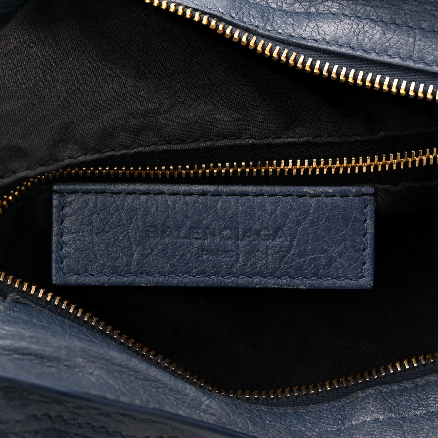 Agneau Giant 12 Gold Hardware Town Bleu Persan