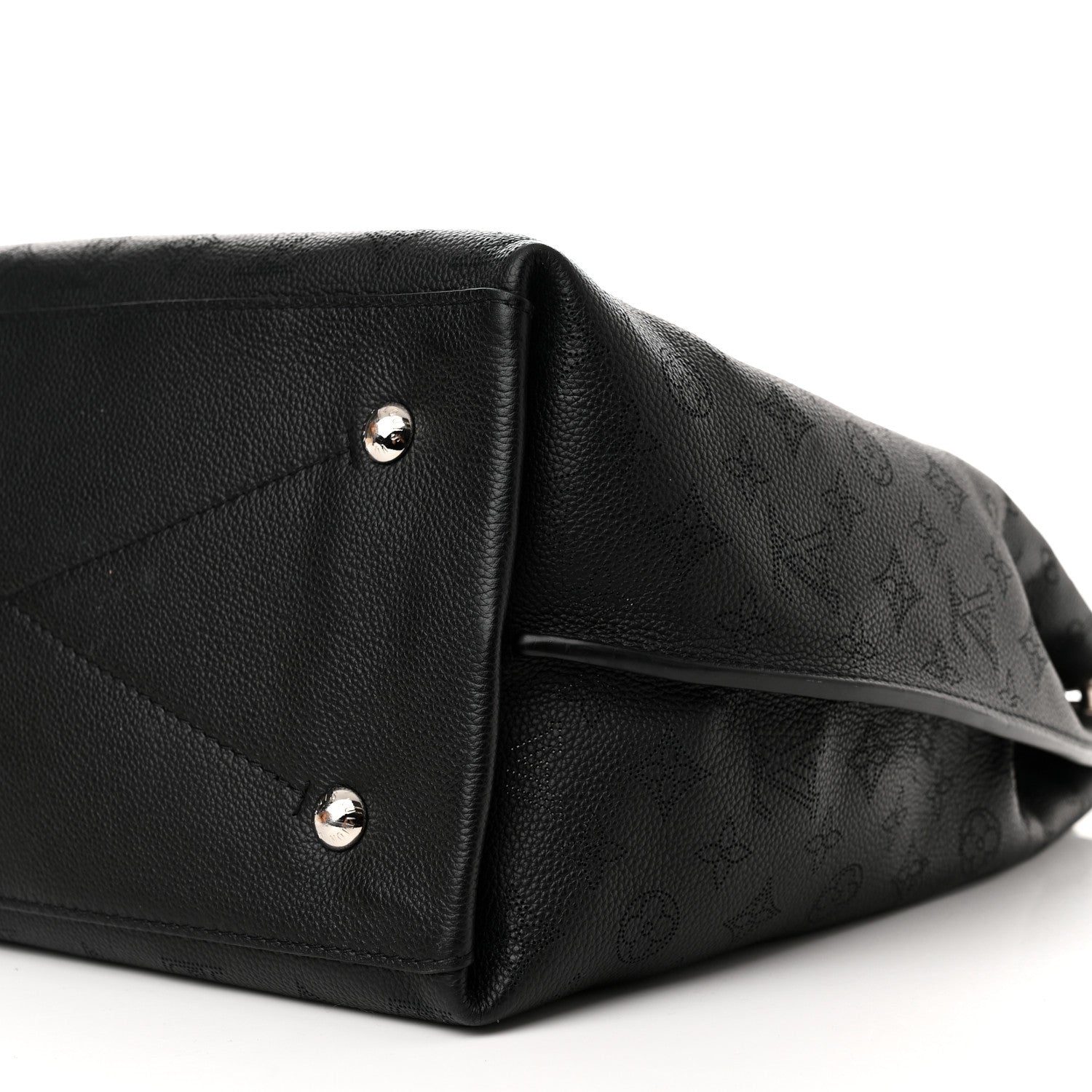 Louis Vuitton Mahina Carmel Hobo Black 10 of 10