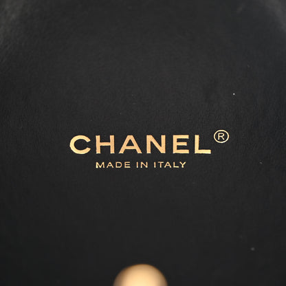 Chanel Plexiglass Shell CC Round Minaudiere Clutch Purple 6 of 10