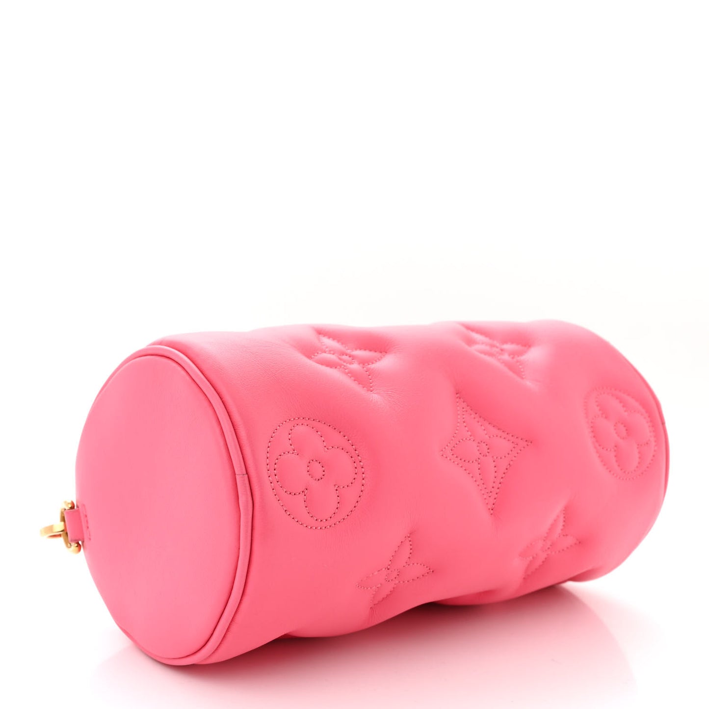 Calfskin Bubblegram Papillon BB Dragon Fruit