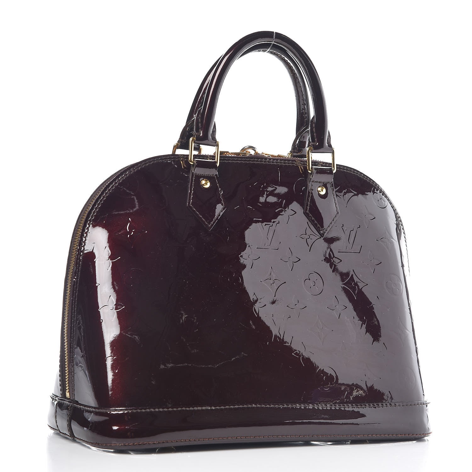 Louis Vuitton Vernis Alma PM Amarante 3 of 20