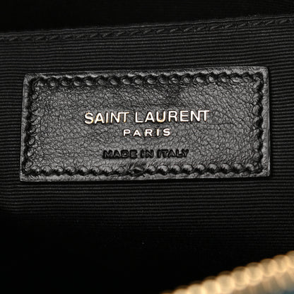 Saint Laurent Calfskin Matelasse Monogram Lou Camera Bag Sea Turquoise 6 of 9