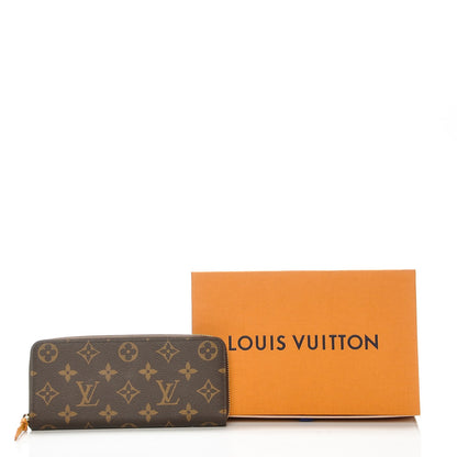 Louis Vuitton Monogram Clemence Wallet Safran 8 of 8