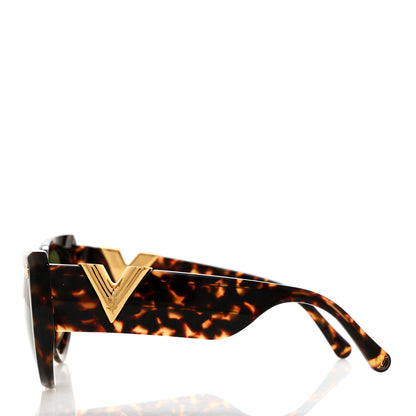 Louis Vuitton Acetate My Fair Lady Sunglasses Z0904E Tortoise 3 of 8