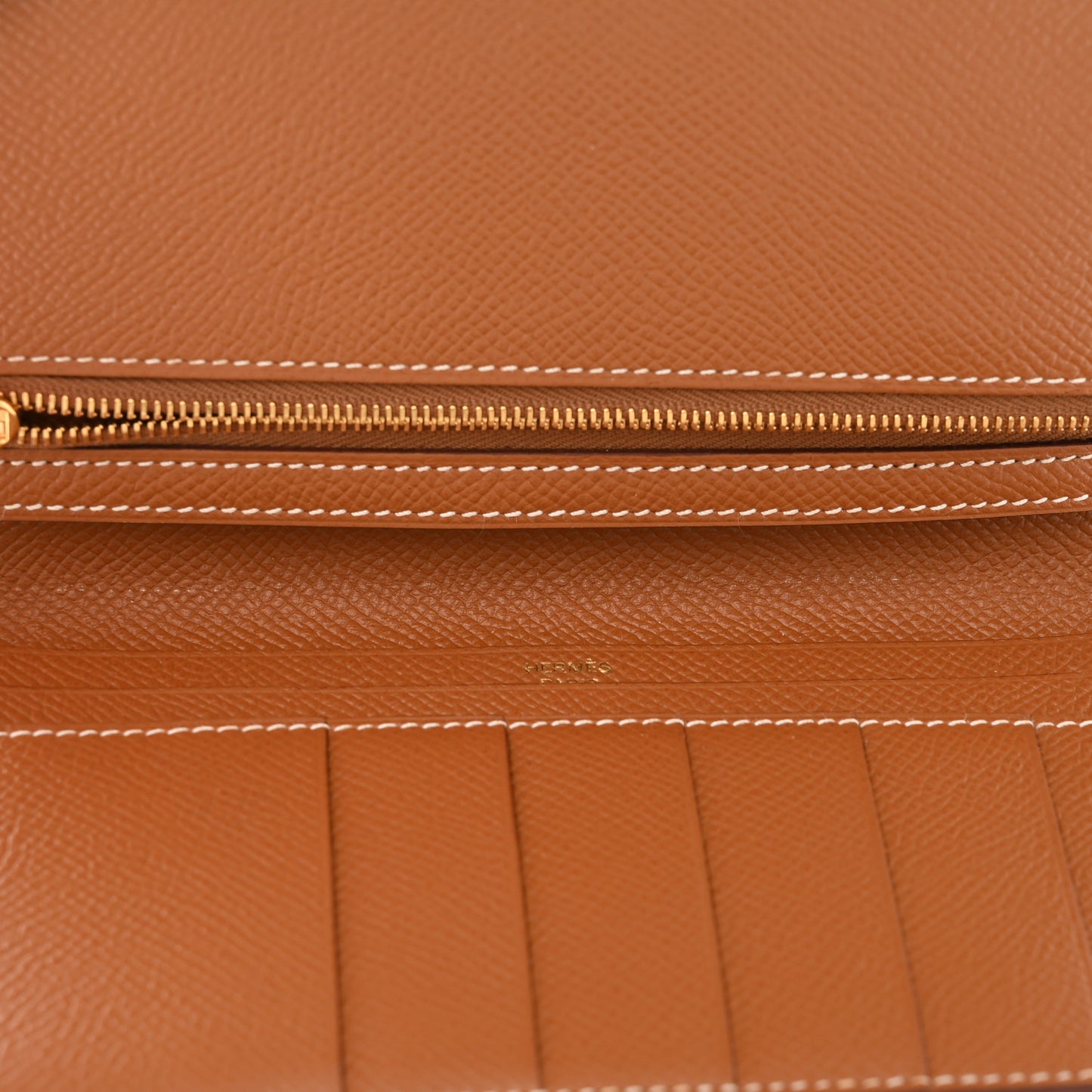 Epsom Bearn Gusset Wallet Gold