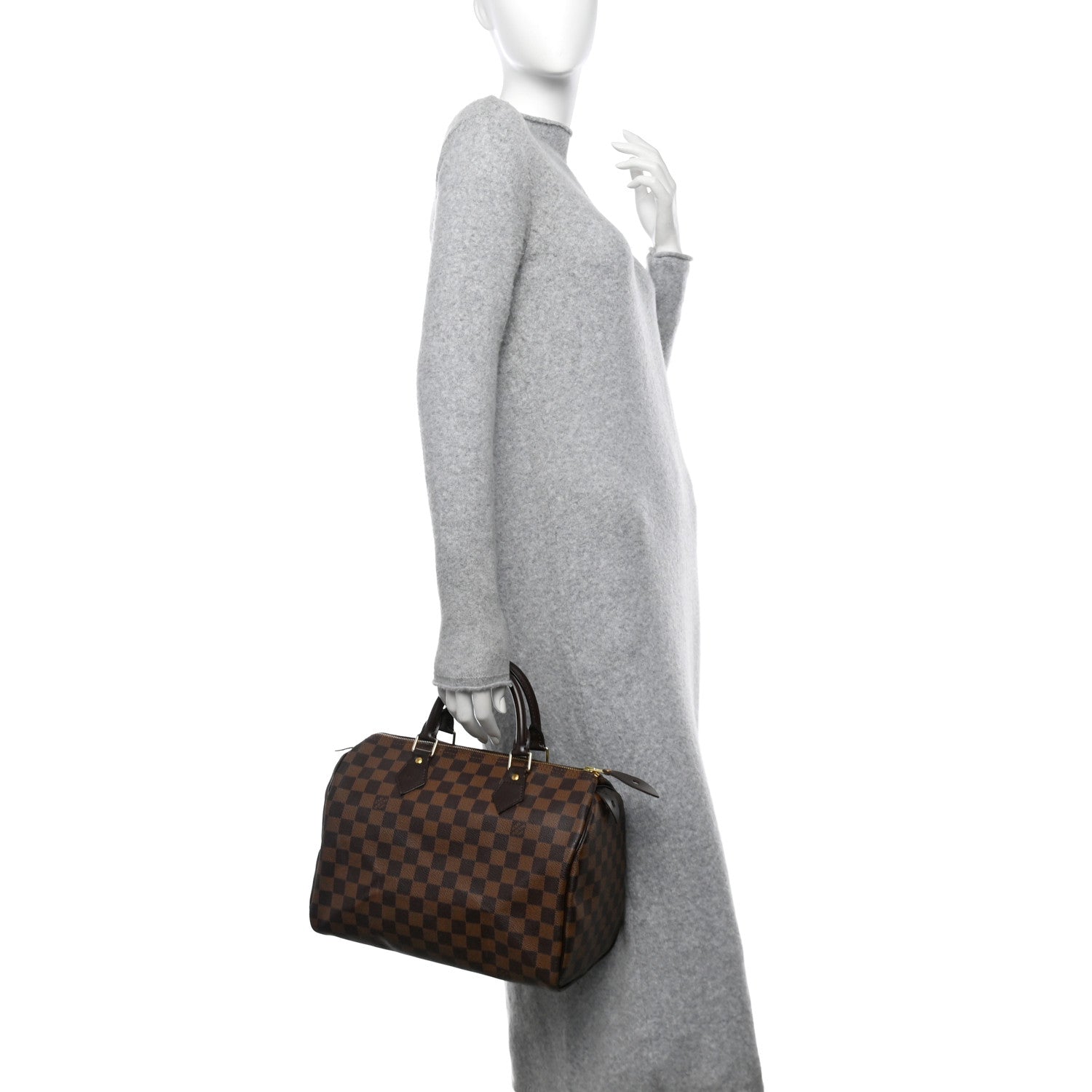 Louis Vuitton Damier Ebene Speedy 30 2 of 11