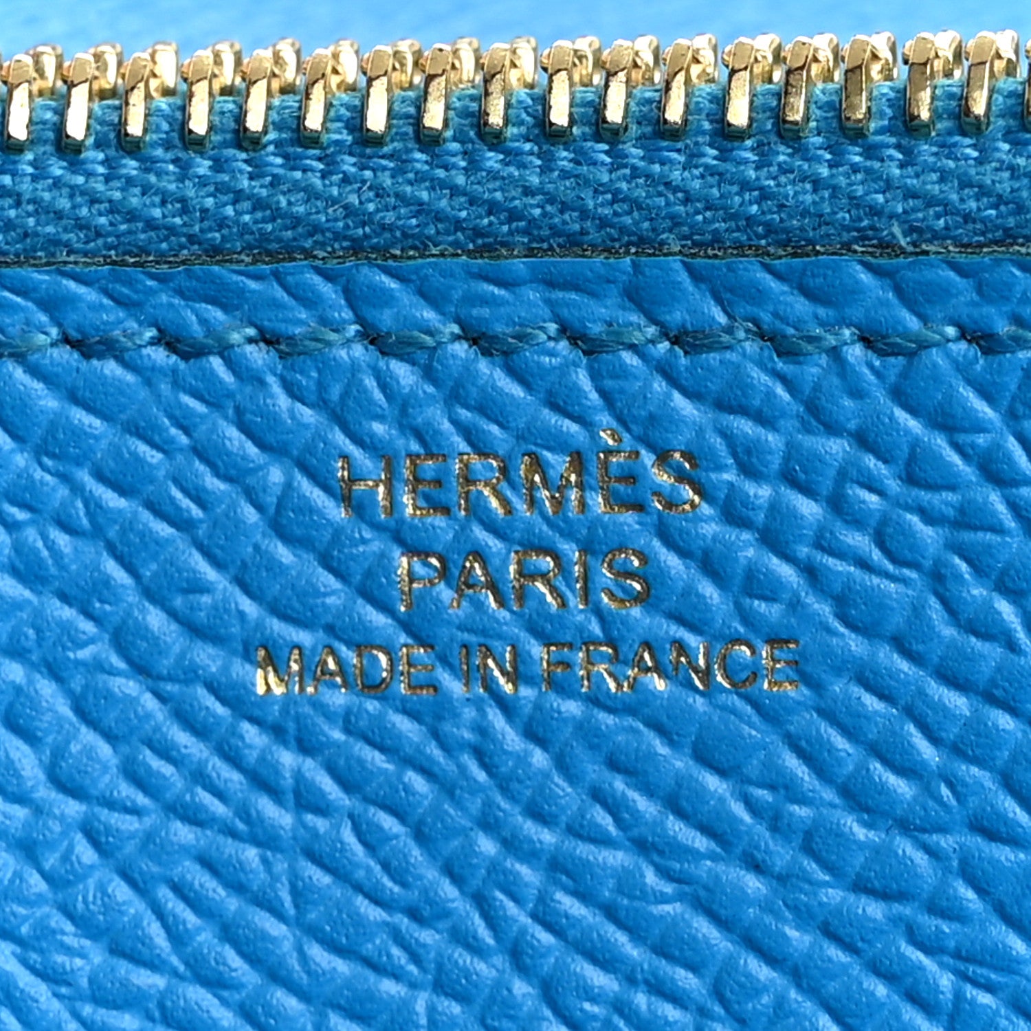 Hermes Epsom Casaque Kelly Wallet To Go Black Bleu Indigo Bleu Frida 6 of 12