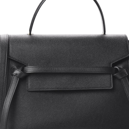 Celine Grained Calfskin Mini Belt Bag Black 5 of 7