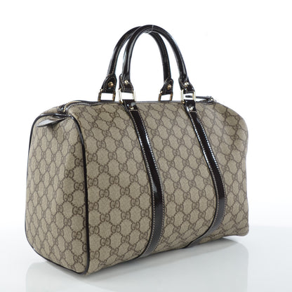 Gucci GG Plus Monogram Medium Joy Boston Dark Brown 3 of 8
