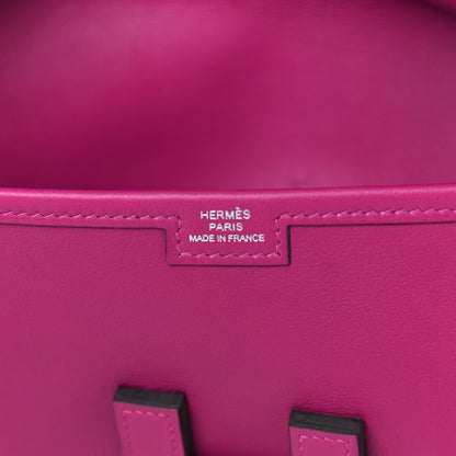 Hermes Swift Jige Elan 29 Clutch Rose Pourpre 6 of 10