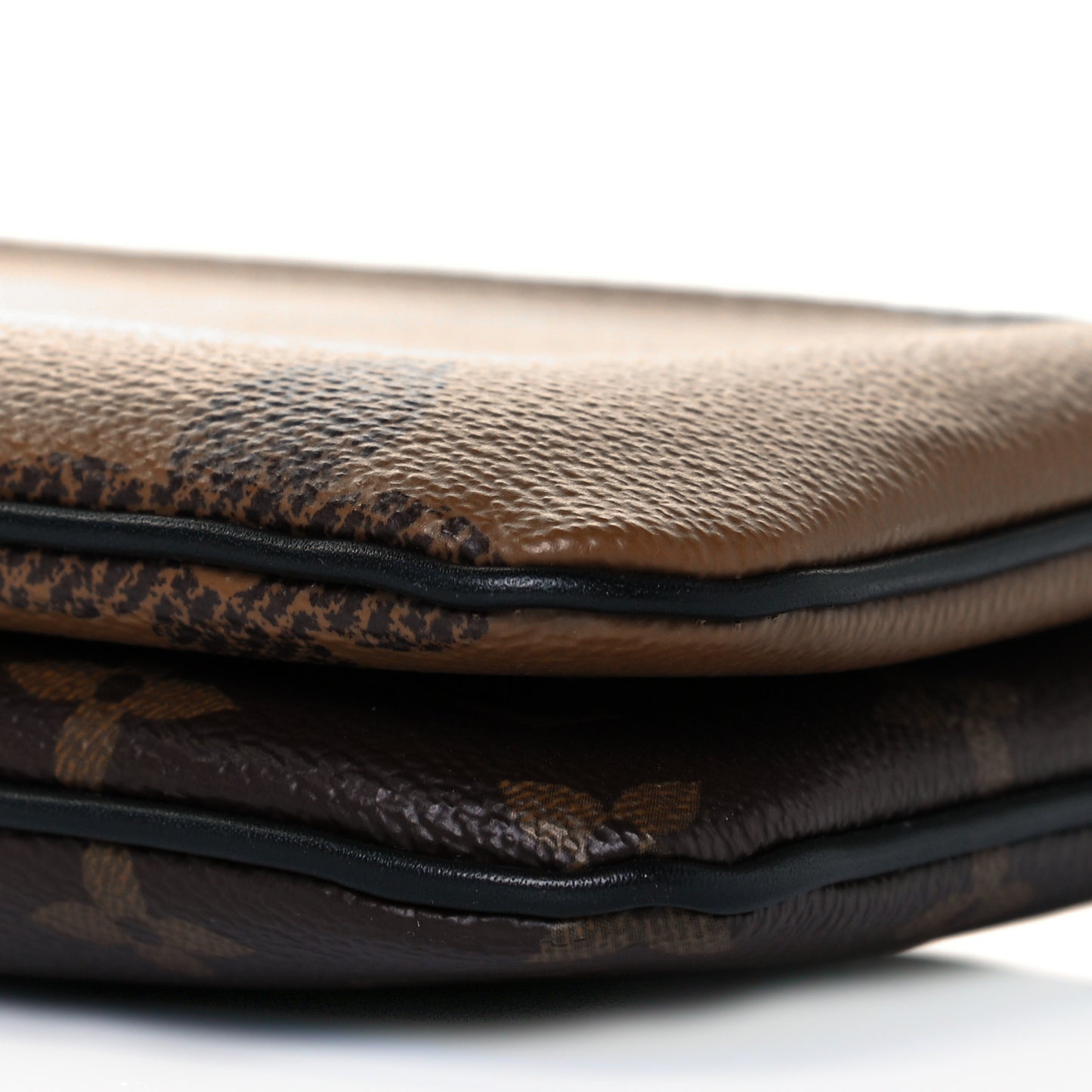 Reverse Monogram Giant Double Zip Pochette