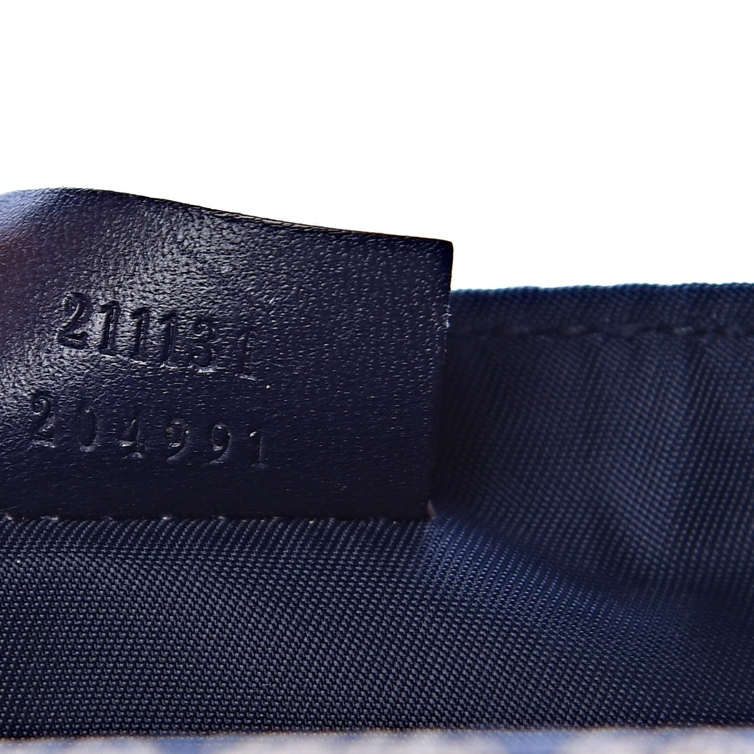 Gucci GG Plus Monogram Messenger Diaper Bag Navy 8 of 13