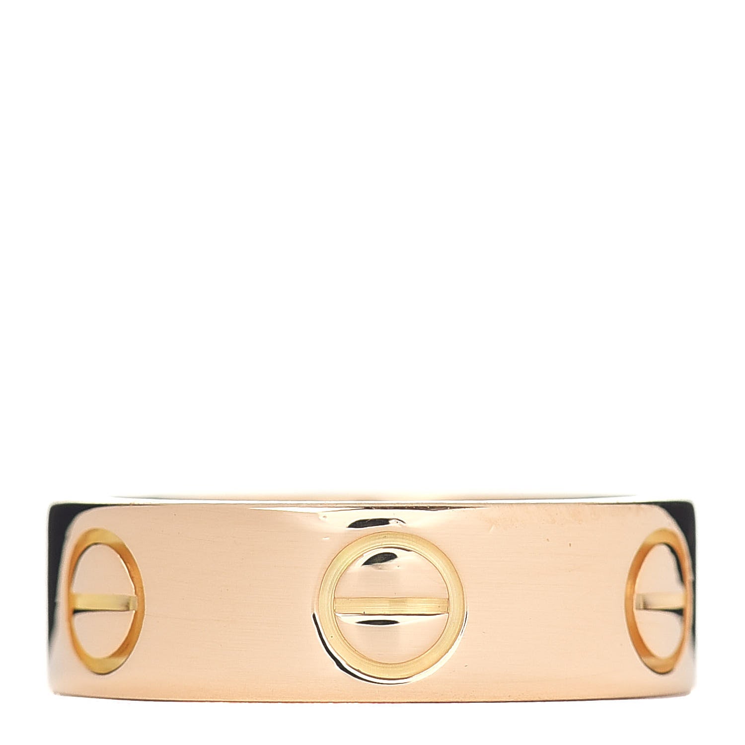 Cartier 18K Yellow Gold 5.5mm LOVE Ring 48 4.5 3 of 4