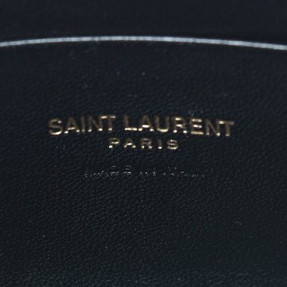 Saint Laurent Grain De Poudre Matelasse Monogram Mini Lou Camera Bag Dark Beige 5 of 7