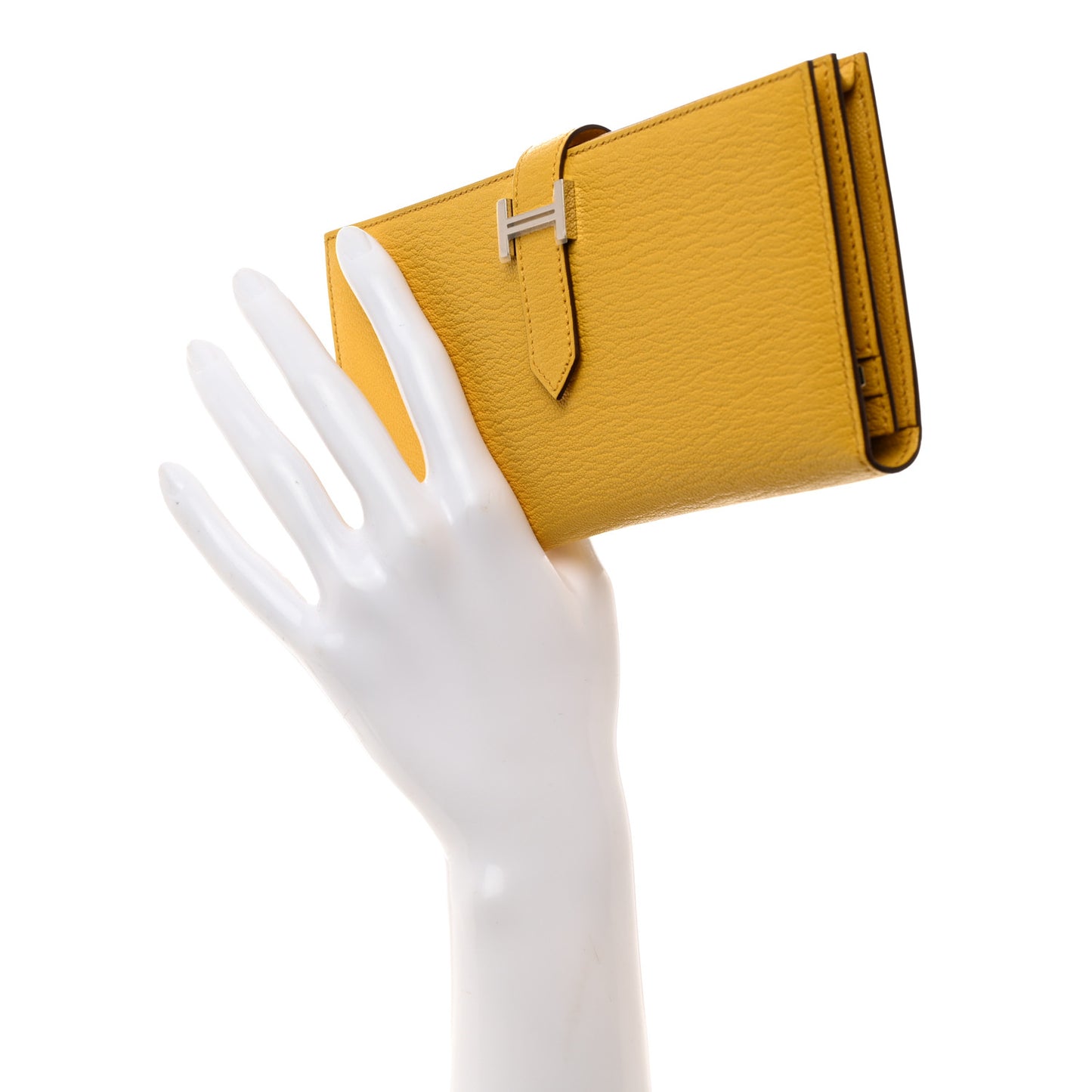 Chevre Mysore Bearn Gusset Wallet Sun