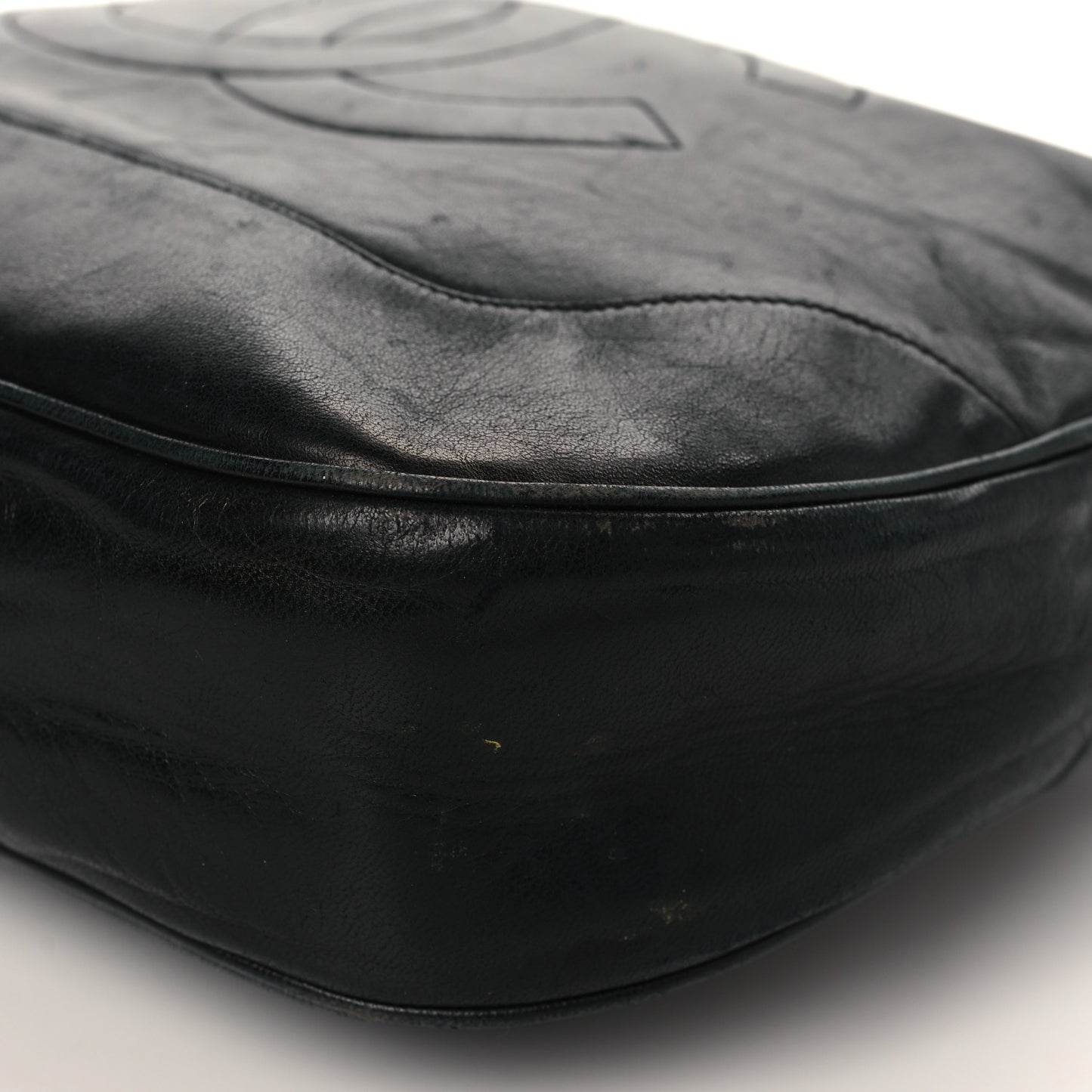 Calfskin CC Hobo Black
