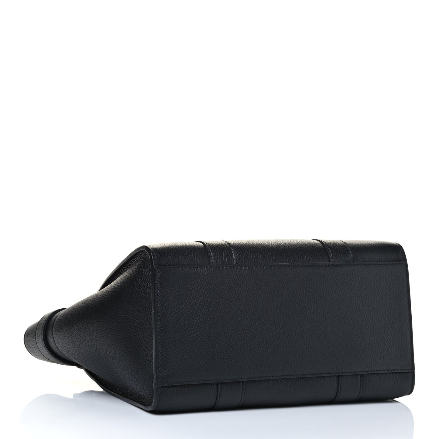 Classic Grain Small Bayswater Zip Tote Black