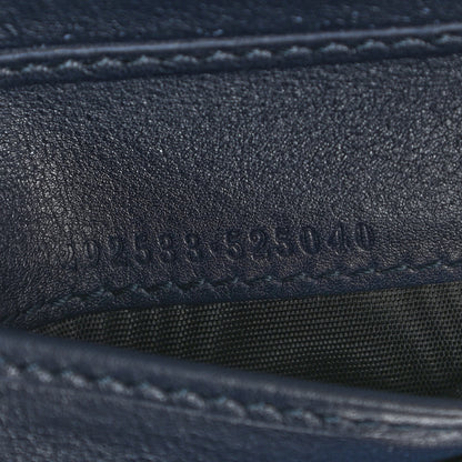 Gucci Microguccissima Bi-Fold Wallet Navy 7 of 9
