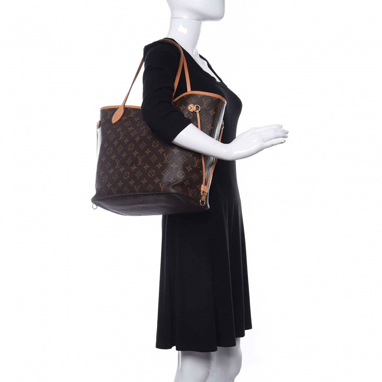 Louis Vuitton Monogram Neo Neverfull MM Pivoine 2 of 13