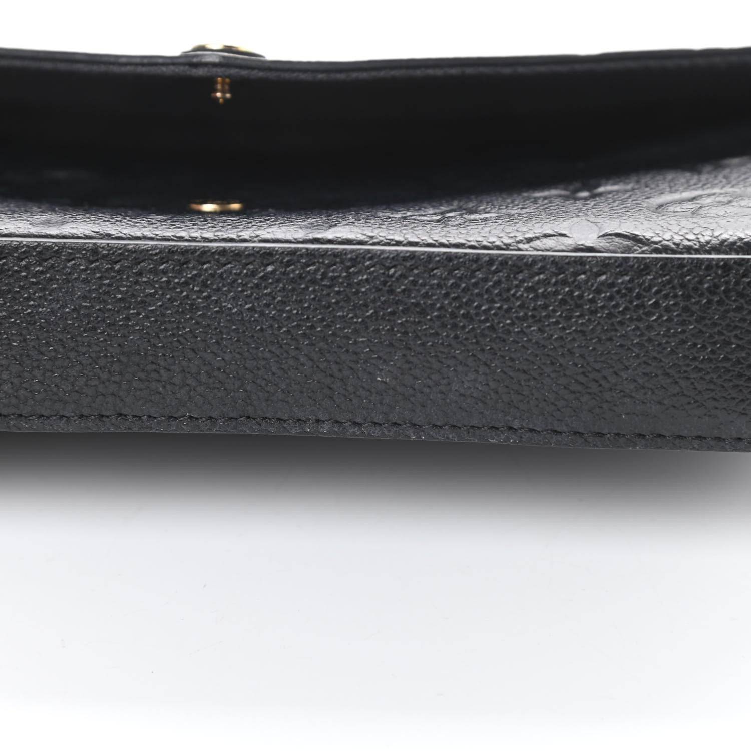 Louis Vuitton Empreinte Pochette Felicie Chain Wallet Black 18 of 19