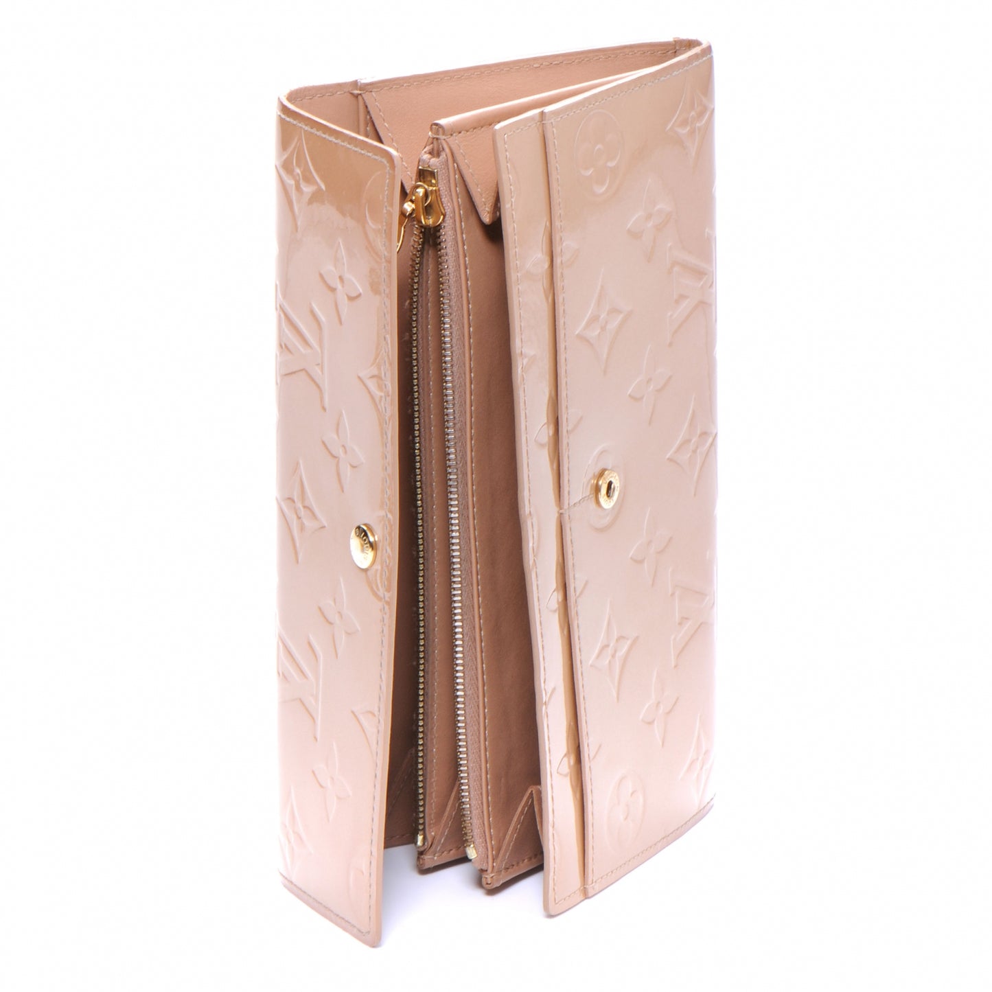 Vernis Sarah Wallet Noisette