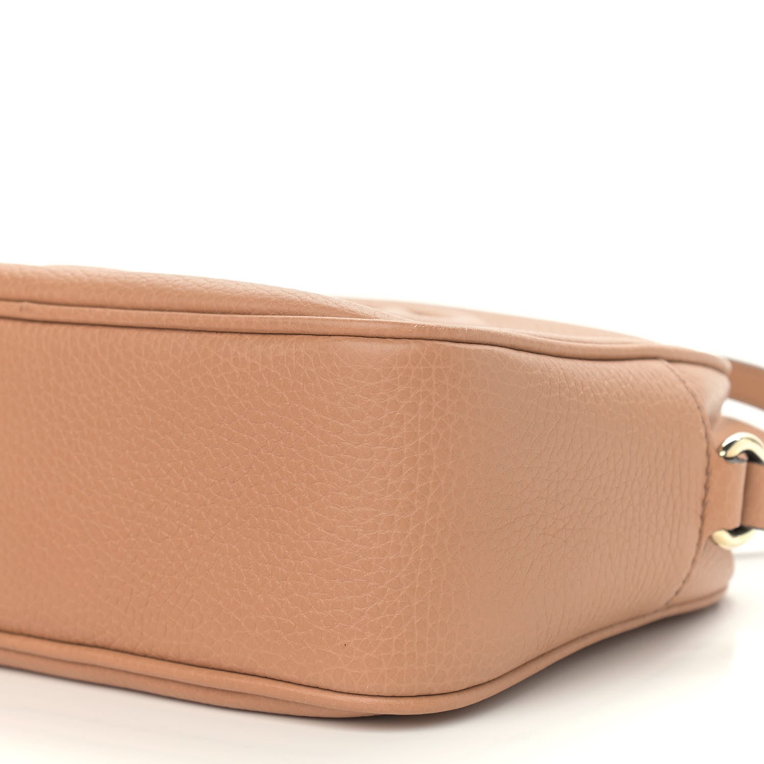 Gucci Pebbled Calfskin Small Soho Disco Bag Camelia 10 of 11