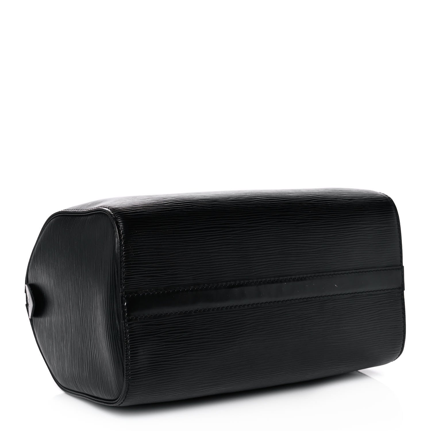Louis Vuitton Epi Speedy 25 Black 4 of 12