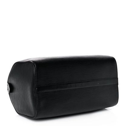 Louis Vuitton Epi Speedy 25 Black 4 of 12