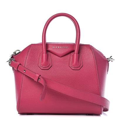 Givenchy Sugar Goatskin Mini Antigona Fushia 1 of 10