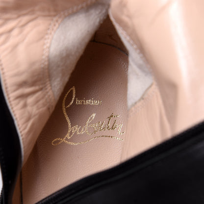 Christian Louboutin Calfskin Cadrilla Botta 70 Tall Boots 38.5 Black 9 of 9
