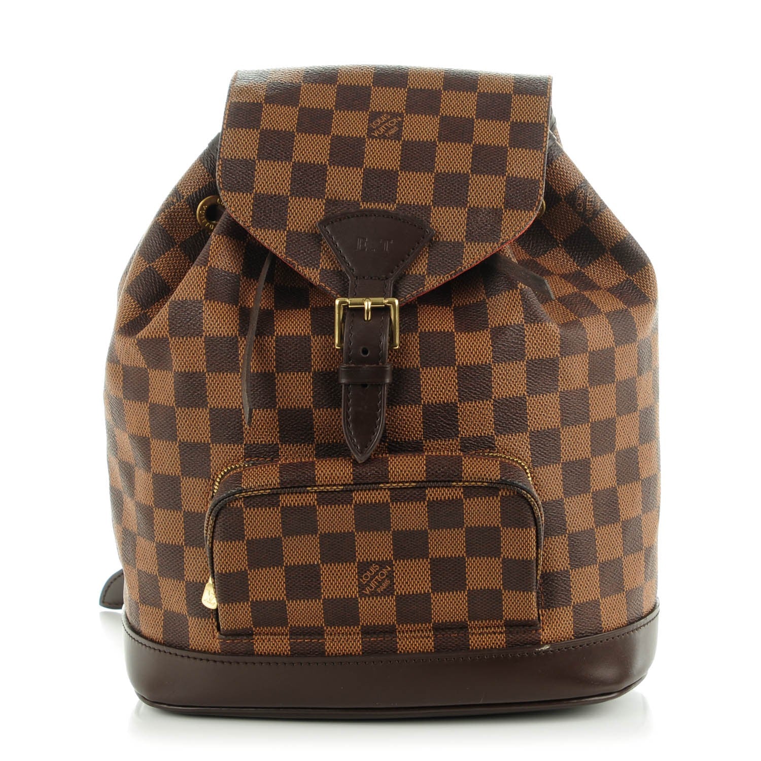 Louis Vuitton Damier Ebene Montsouris MM Backpack 1 of 8